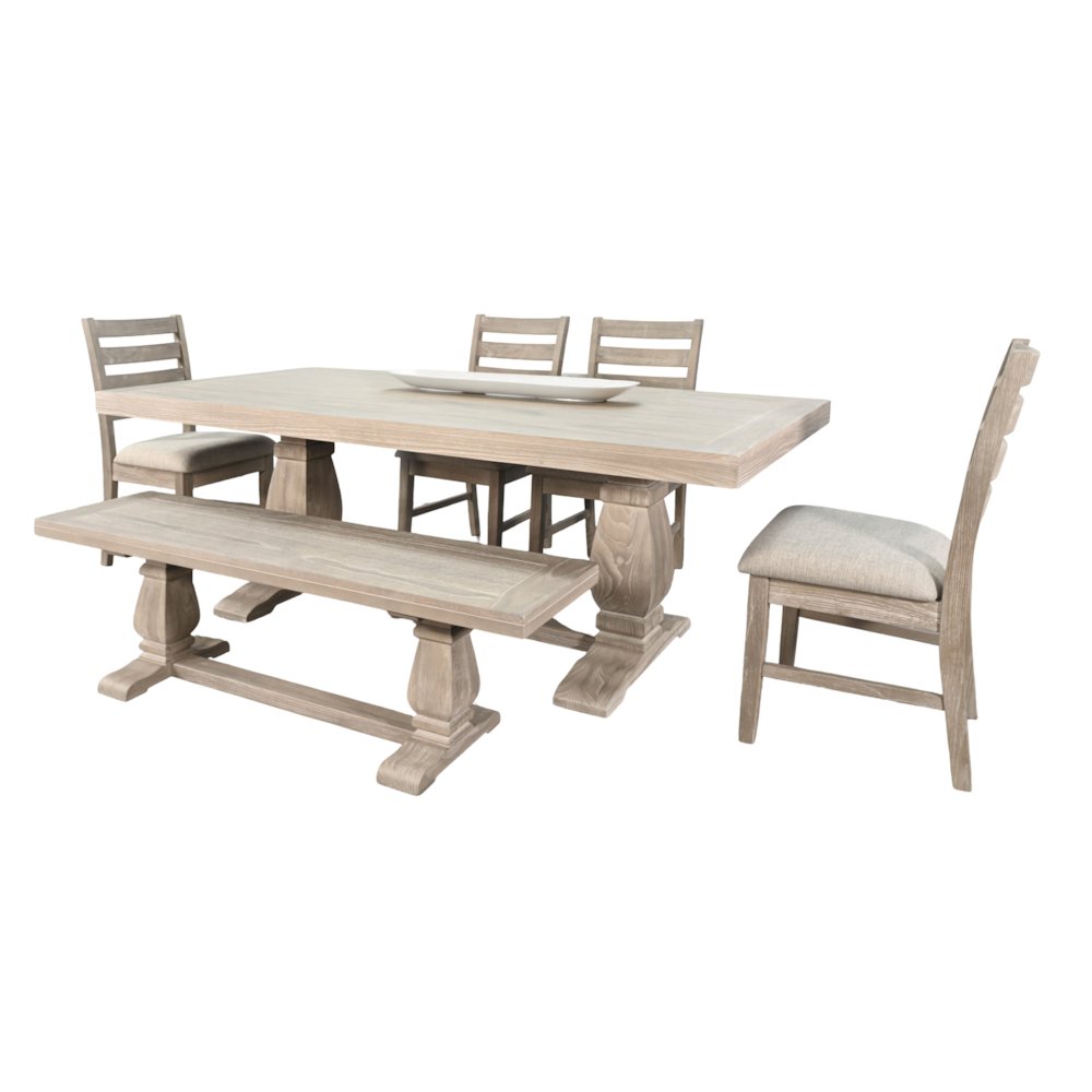 Gianna Rectangular Dining Set. Picture 1