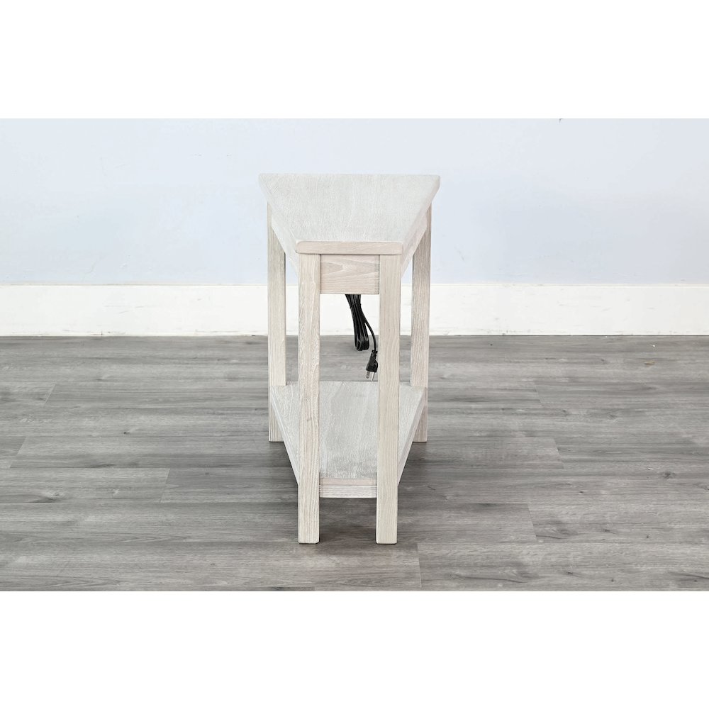 Chair Side Table with Power Strip. Picture 3