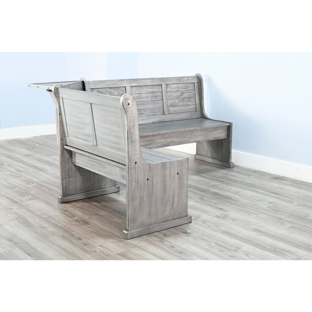 Wood Breakfast Nook Dining Set. Picture 5