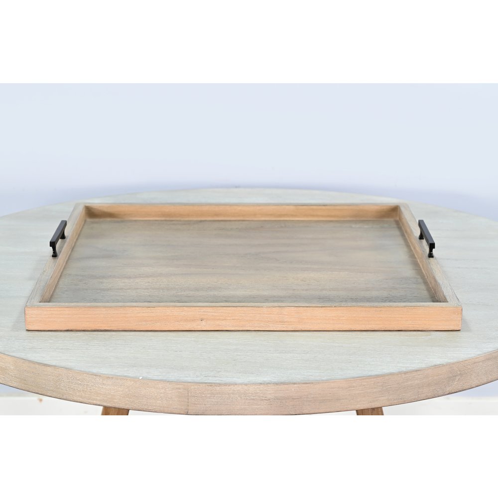 Square Tessa Ottoman Tray. Picture 4