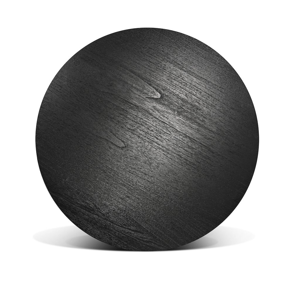 Mia 36" Round Wood Lazy Susan with 360° Swivel. Picture 2