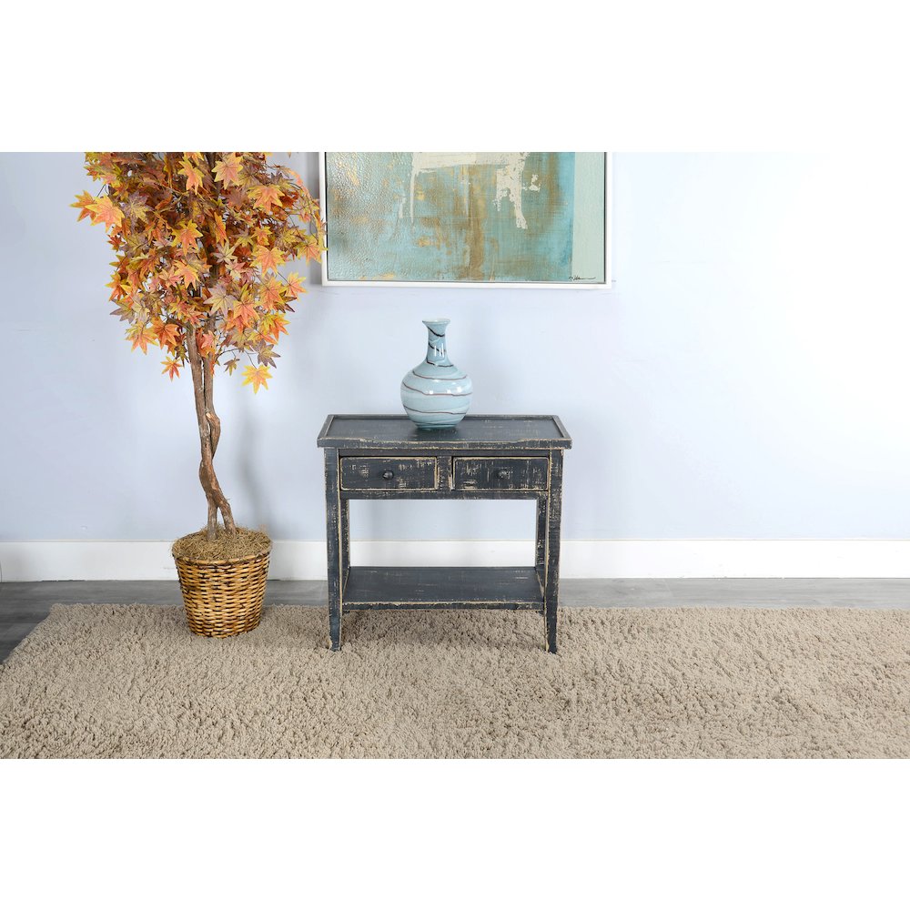 Black Sand Side Table. Picture 2