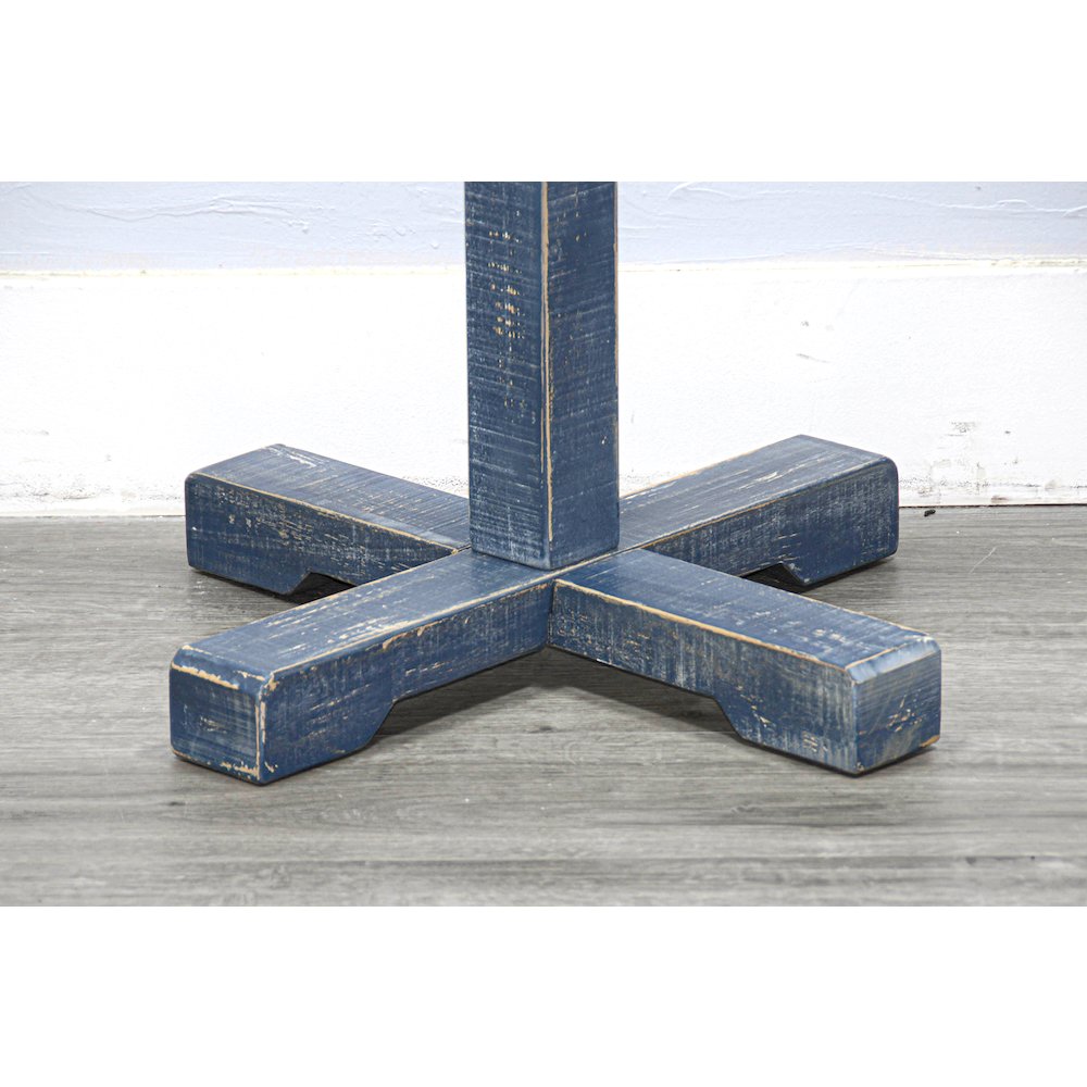 Traditional Solid Wood Hat Rack with 8-Prong Hooks. Picture 2