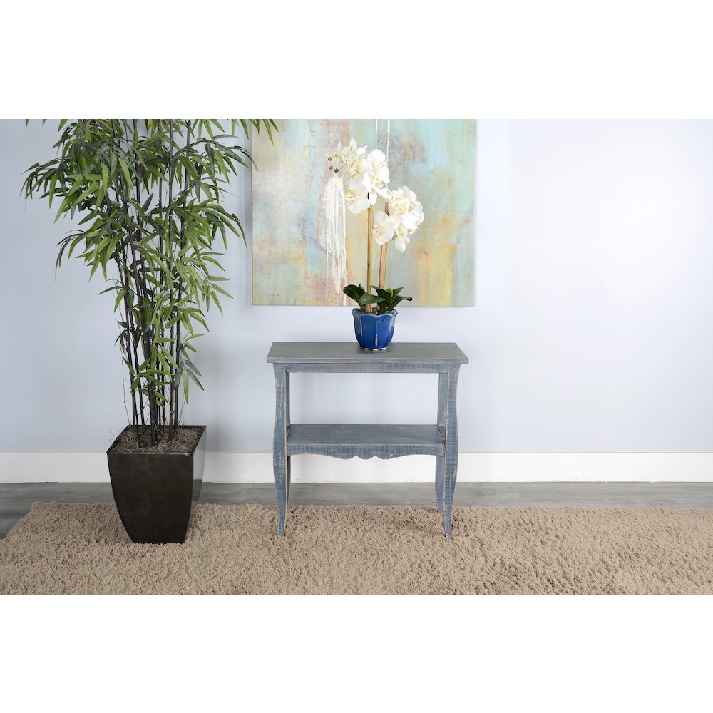 Ocean Blue Side Table. Picture 2