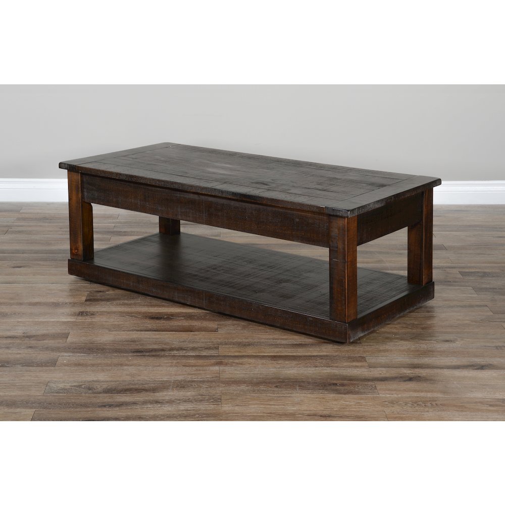 Coffee Table with Casters. Picture 4