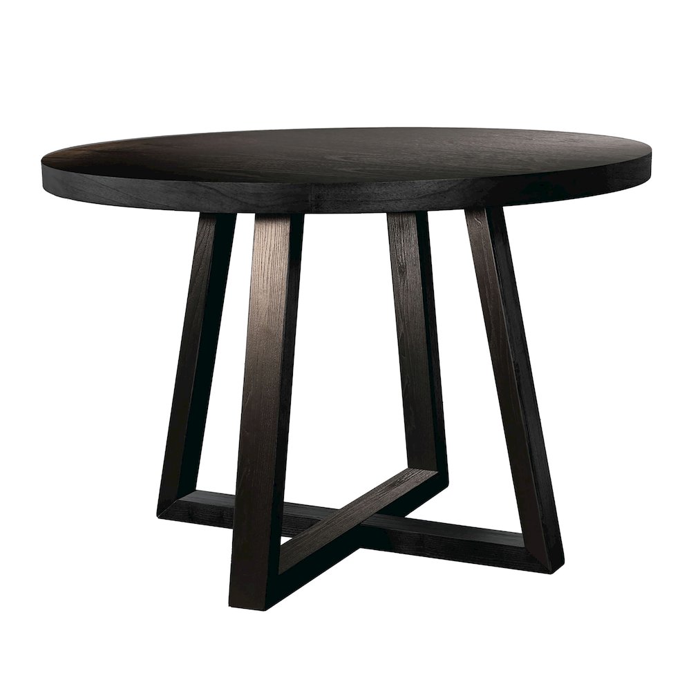 Mia Round Wood Dining Table. Picture 1