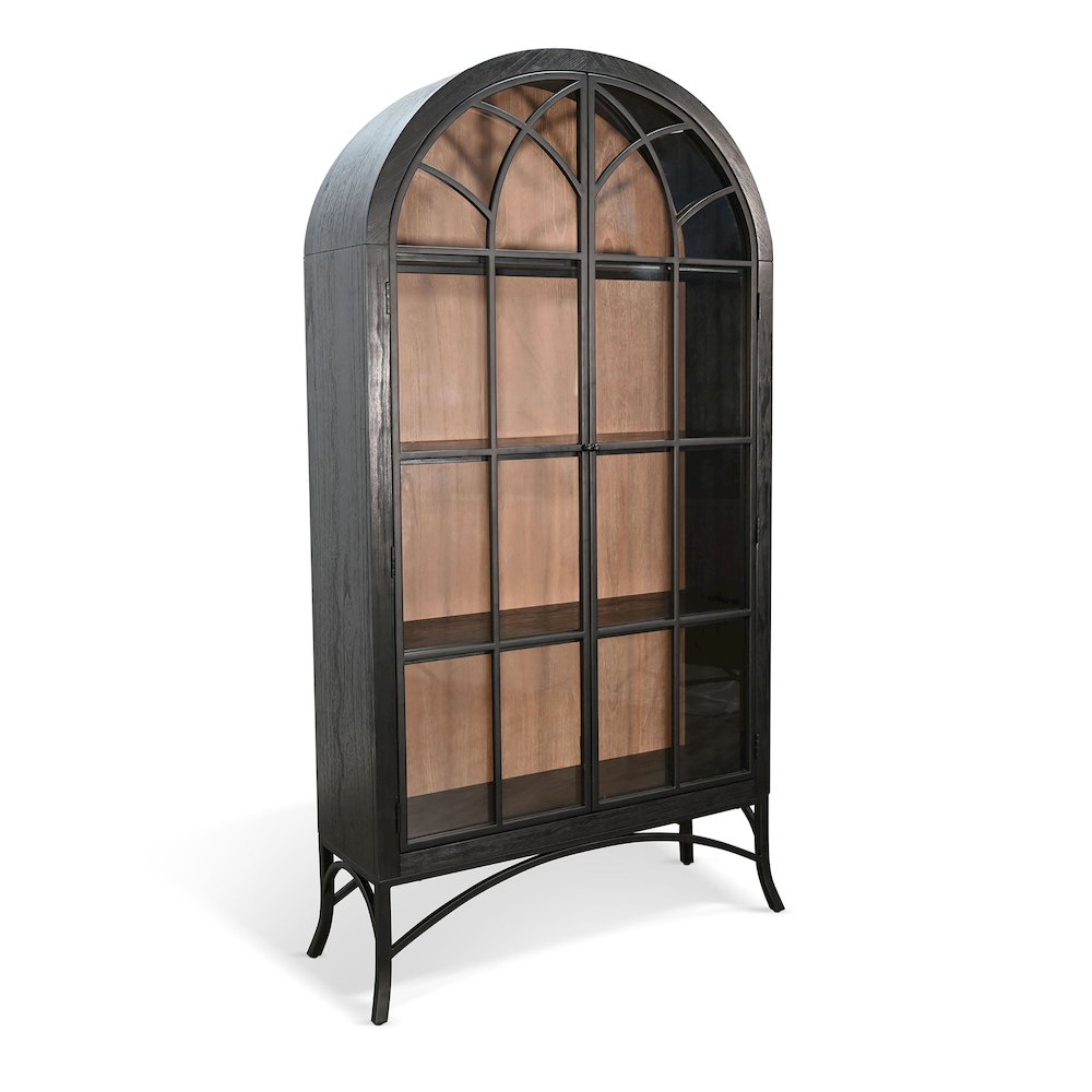 Ella Glass Display Cabinet. Picture 1