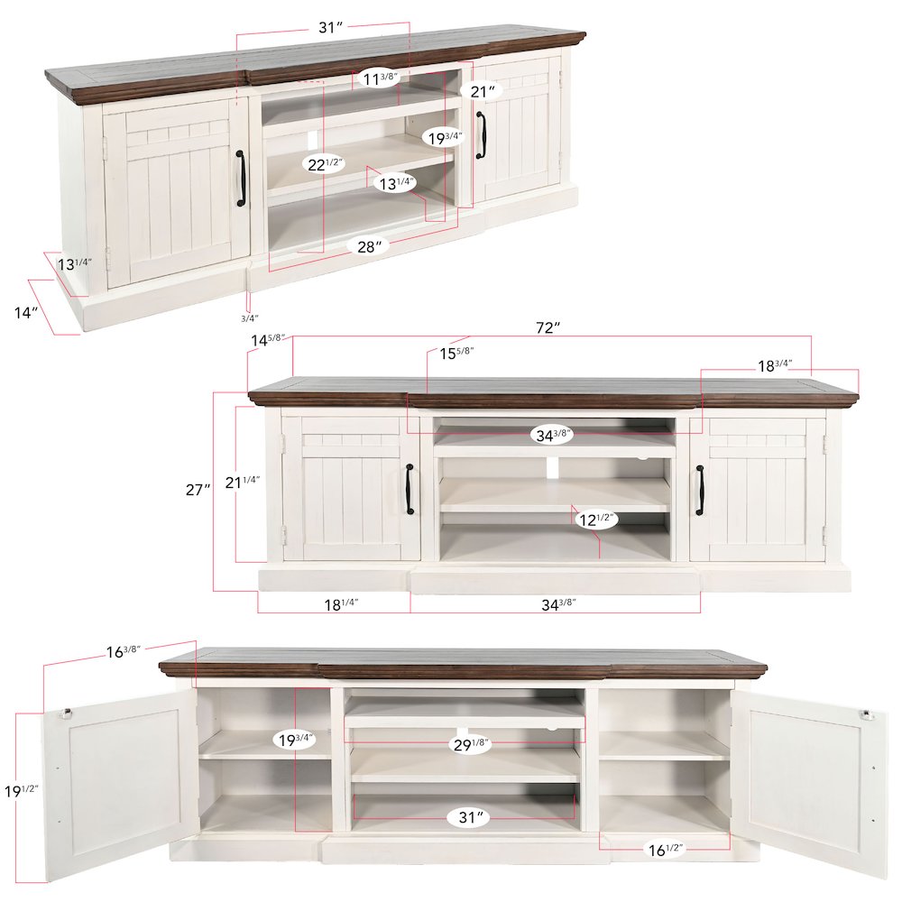 72" TV Console. Picture 7