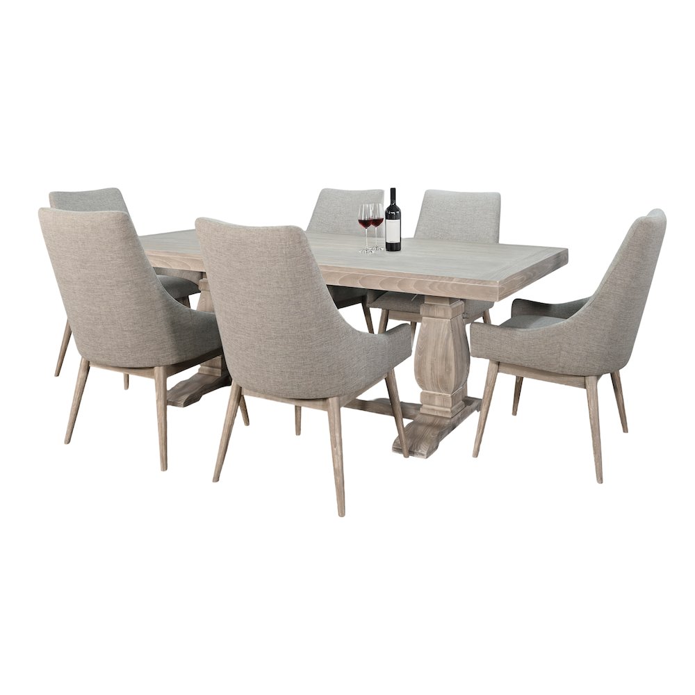 Gianna Rectangular Dining Set. Picture 1