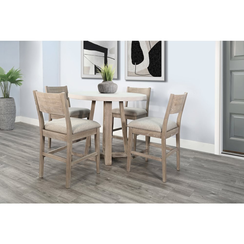 Rowan 42" Round Counter Dining Set. Picture 3