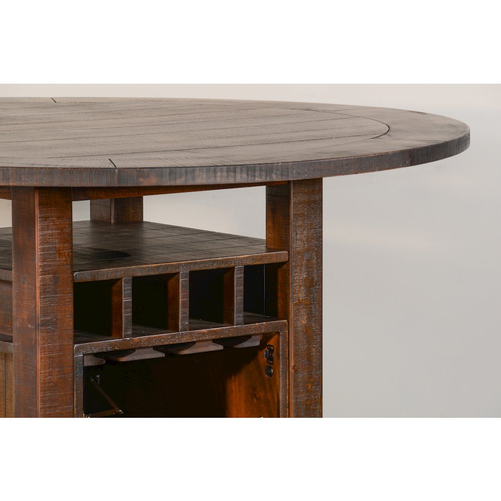 54" Round Counter Height Dining Table. Picture 2