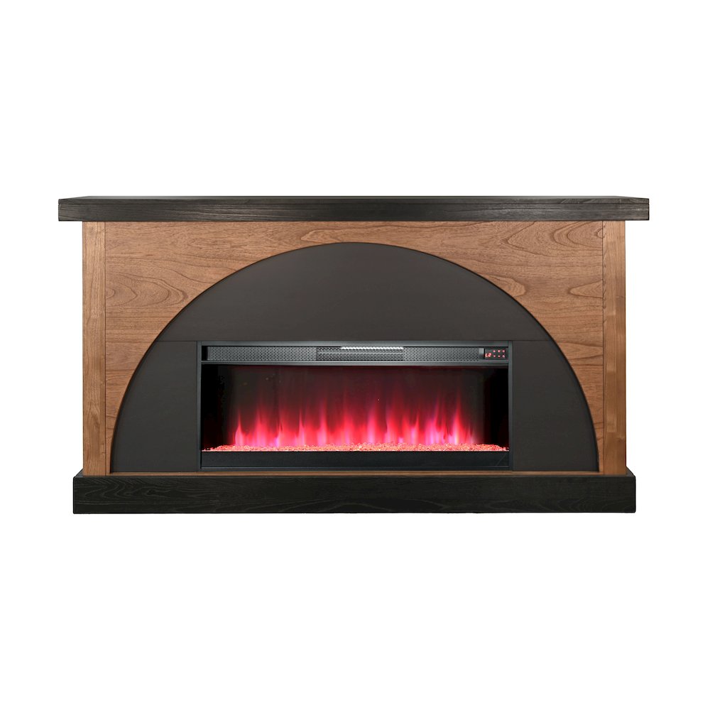 Gabriella 42" Mantle with Crystal Insert. Picture 1