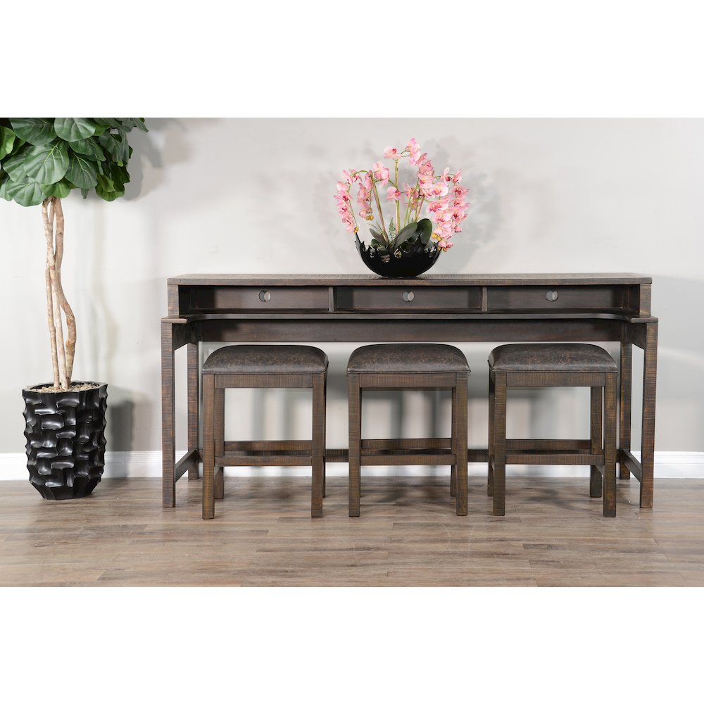 Sunny Designs Console Table with USB Power Pack. Picture 2
