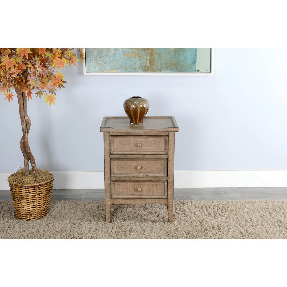 Beach Pebble End Table. Picture 2