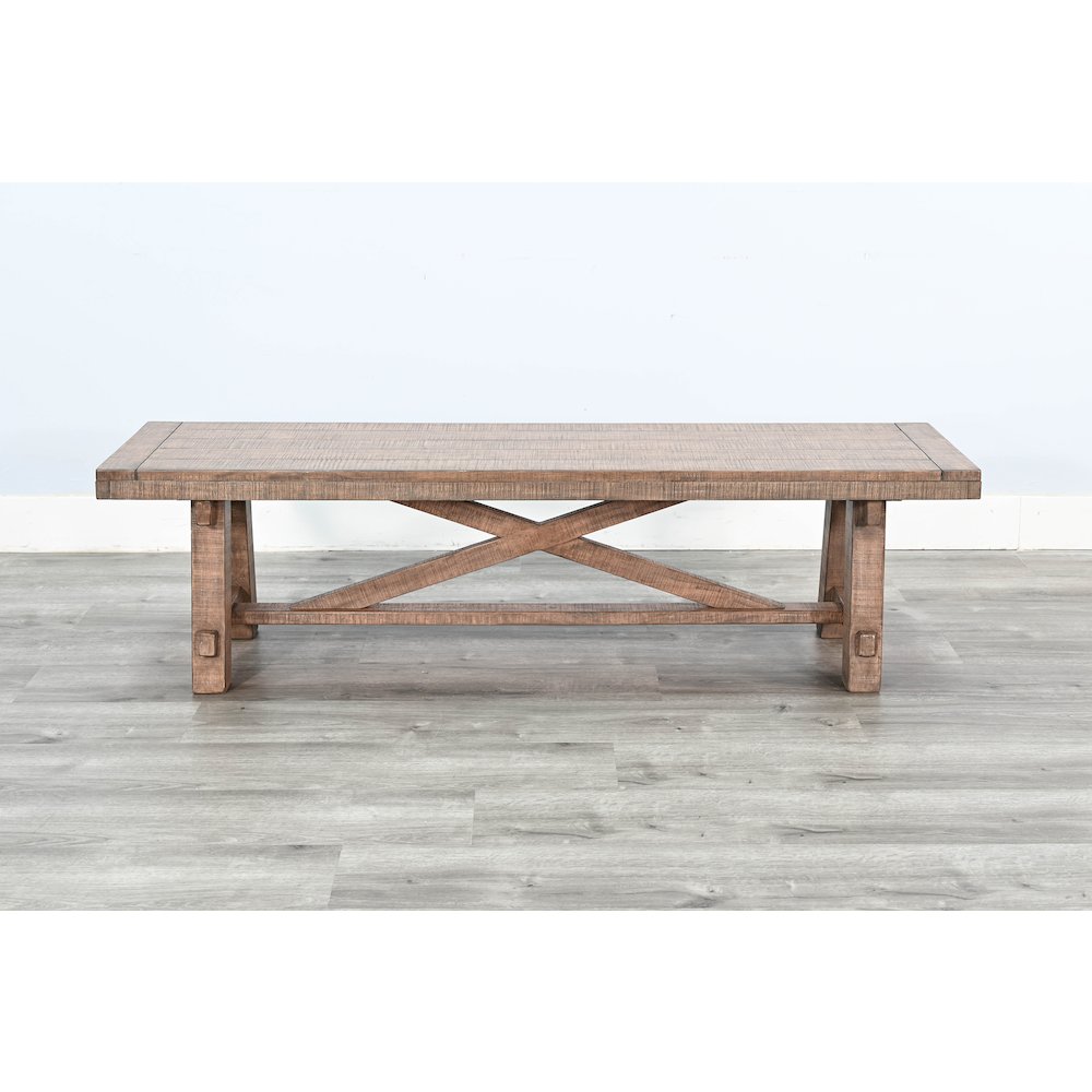Wood Dining Bench. Picture 4