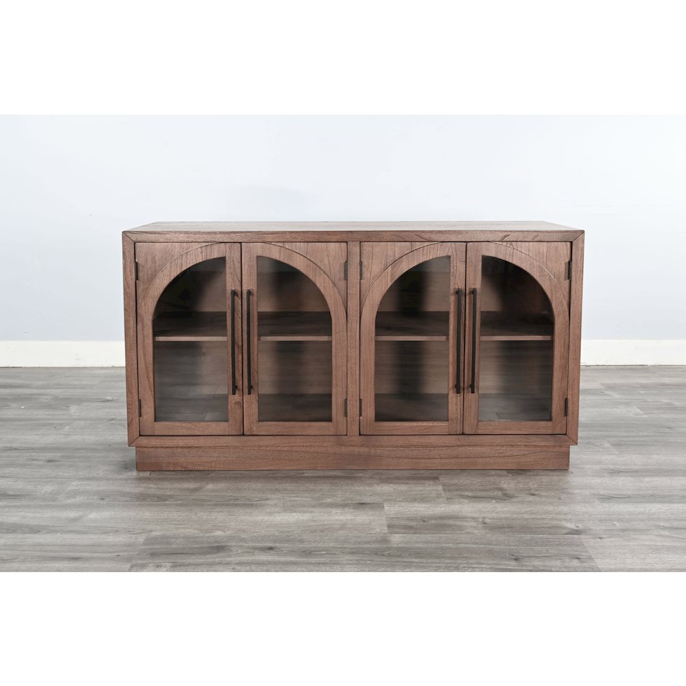 Double Arch Accent Cabinet. Picture 3