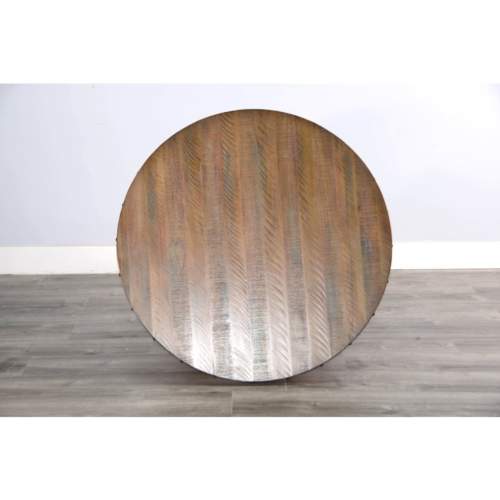 Coffee Table, Antique Brown. Picture 3
