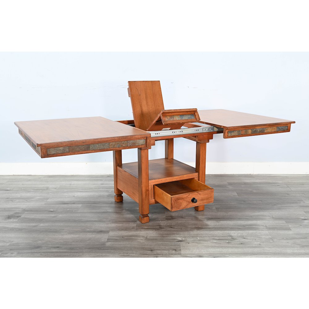 Sedona 42" Traditional Wood Dining Table. Picture 5