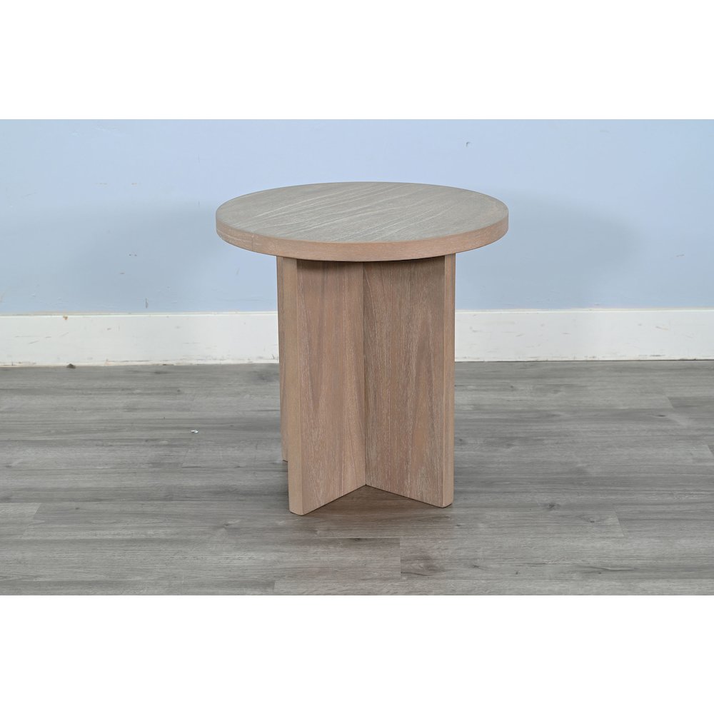 Round Medium Accent Table. Picture 2