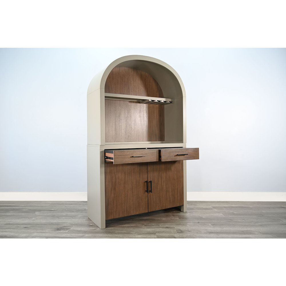 Arch Cabinet Coffee/Wine Bar. Picture 4
