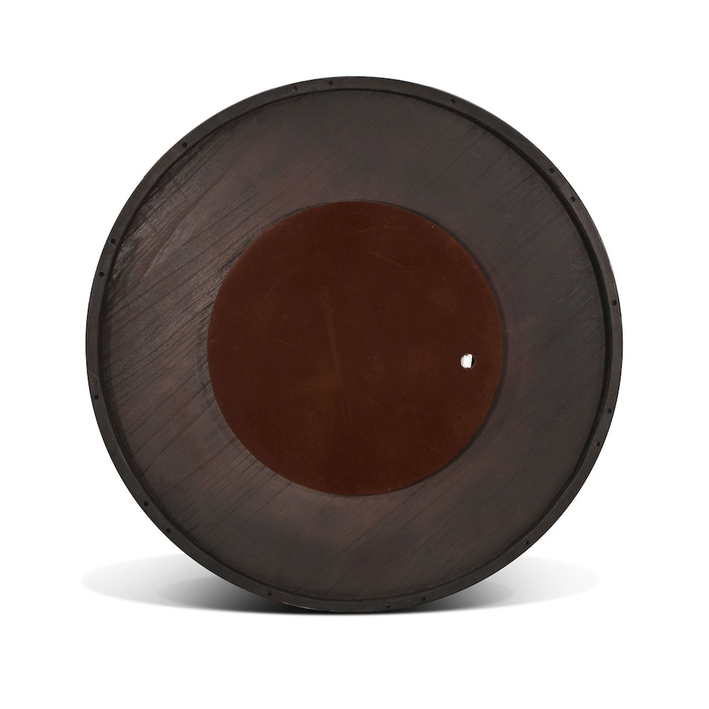 Mia 36" Round Wood Lazy Susan with 360° Swivel. Picture 3