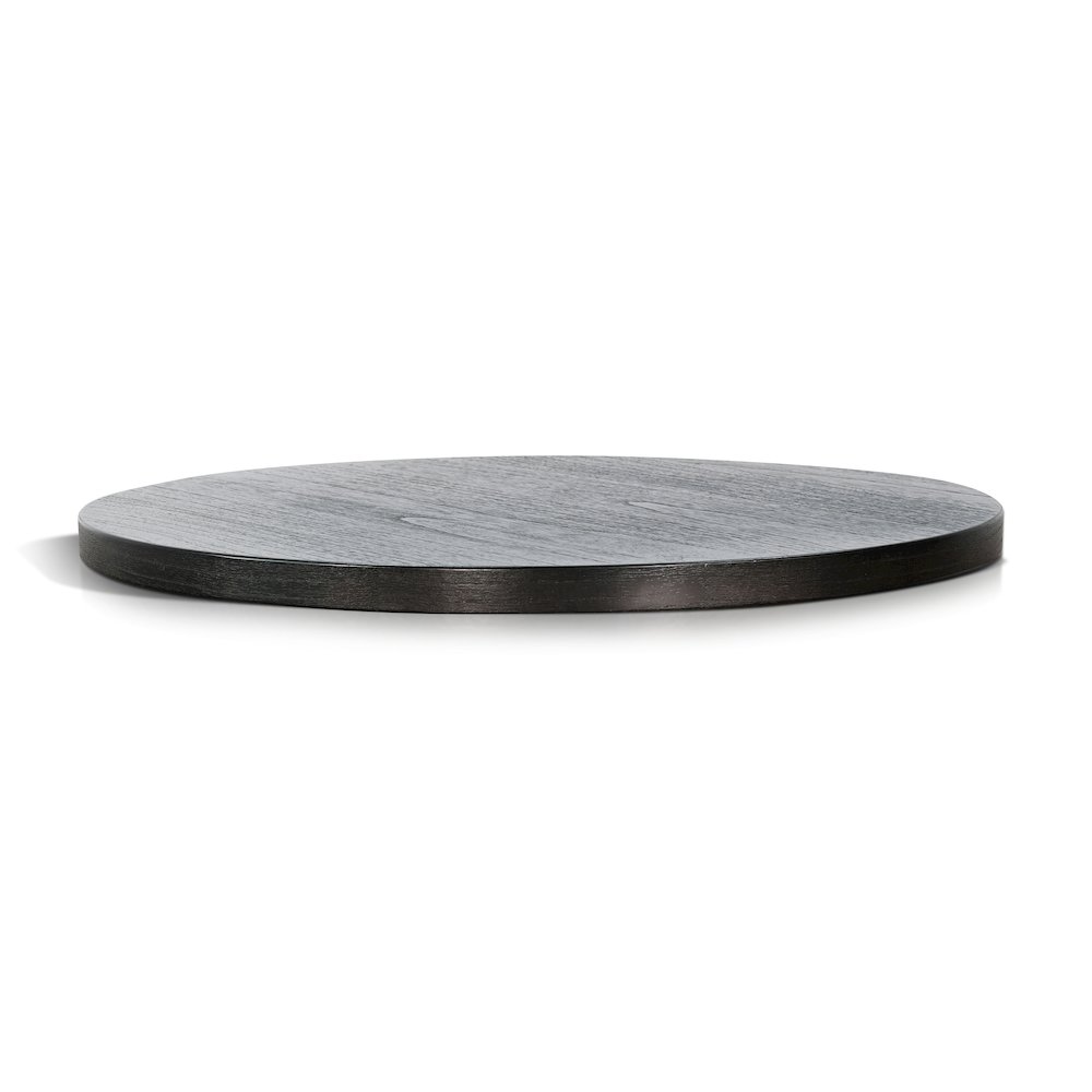 Mia 36" Round Wood Lazy Susan with 360° Swivel. Picture 1