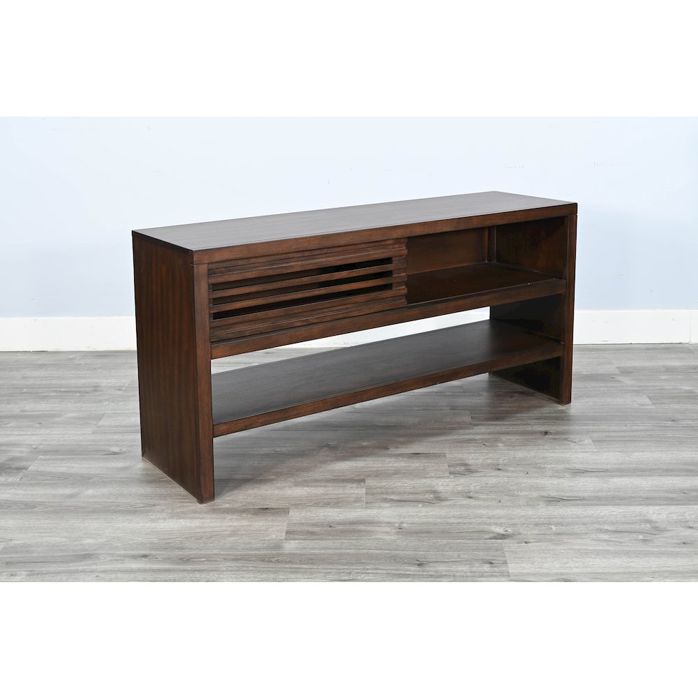 Sofa Table with Sliding Door. Picture 4