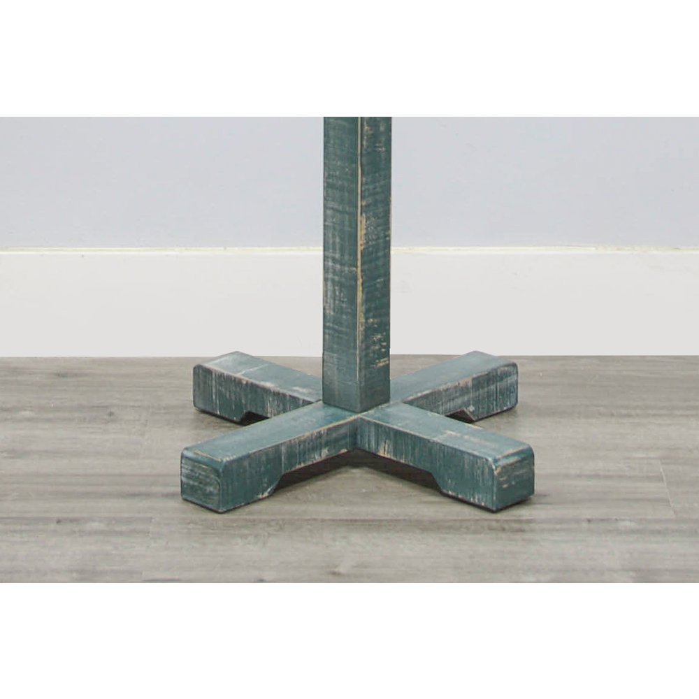 Traditional Solid Wood Hat Rack with 8-Prong Hooks. Picture 3