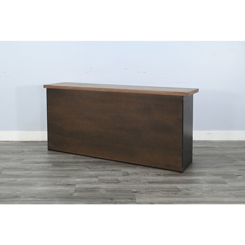 Savannah Contemporary Console Table with Arched Cutout. Picture 3