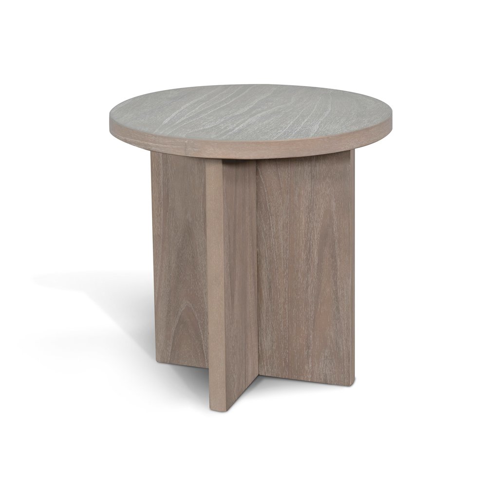 Round Medium Accent Table. Picture 1