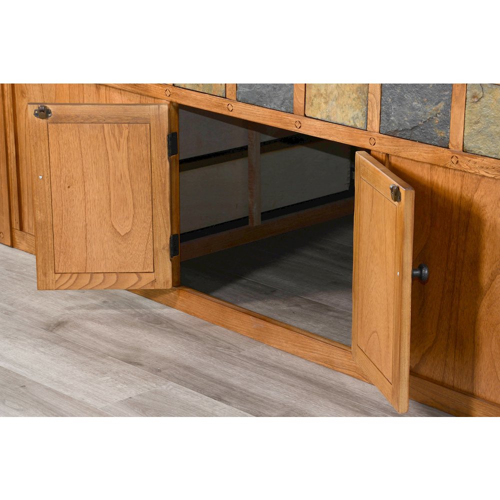 Eastern King Storage Bed with Slate. Picture 4