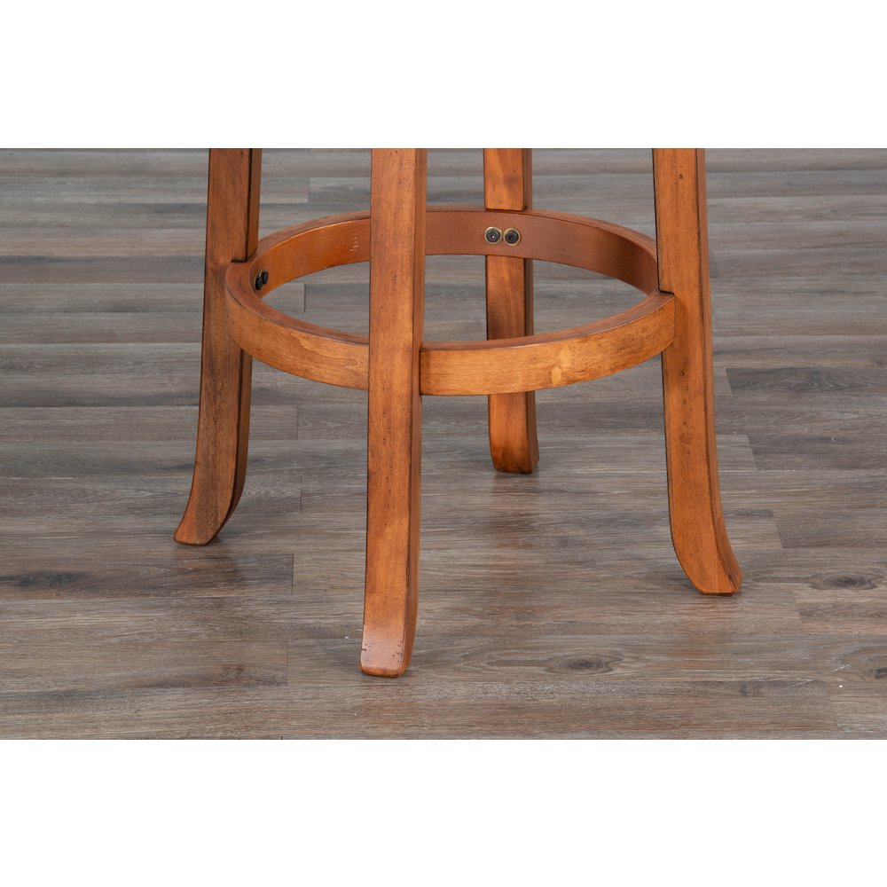 Bar Swivel Stool, Cushion Seat (Set of 2). Picture 2