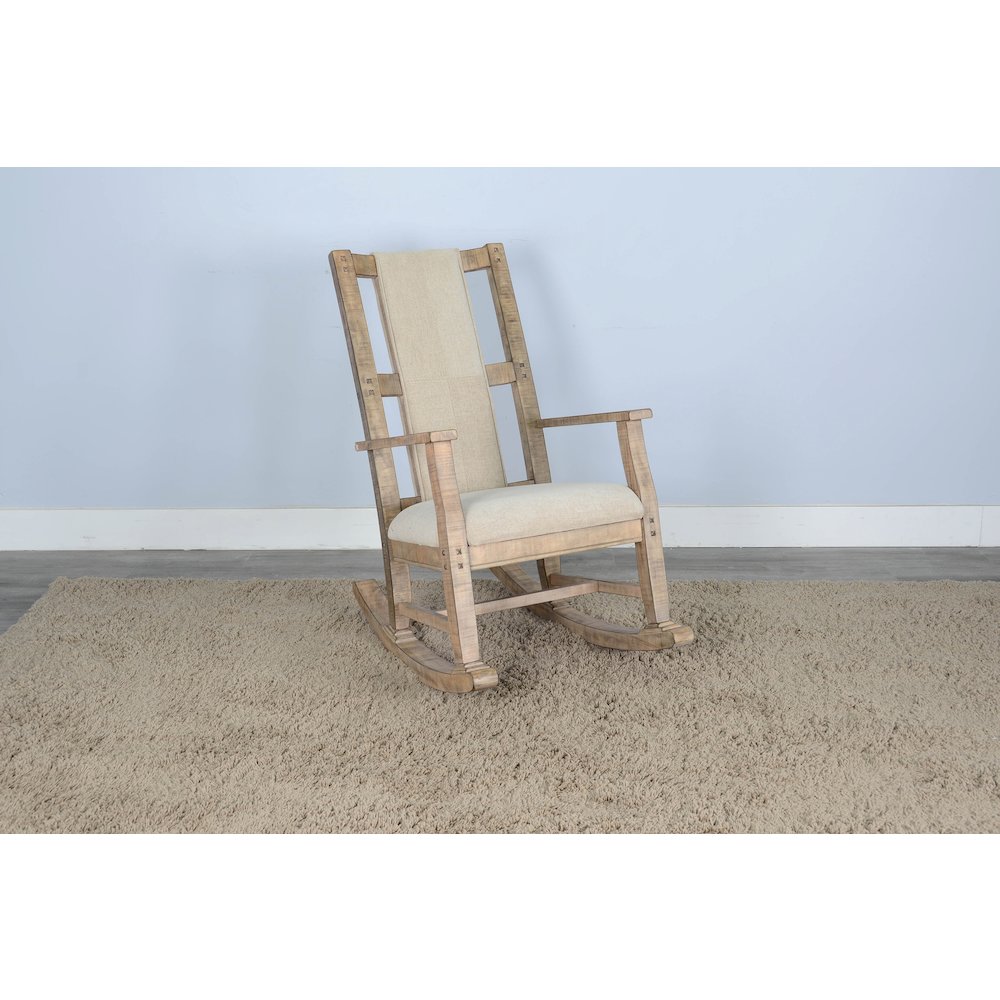 Cushioned Rocking Chair. Picture 3