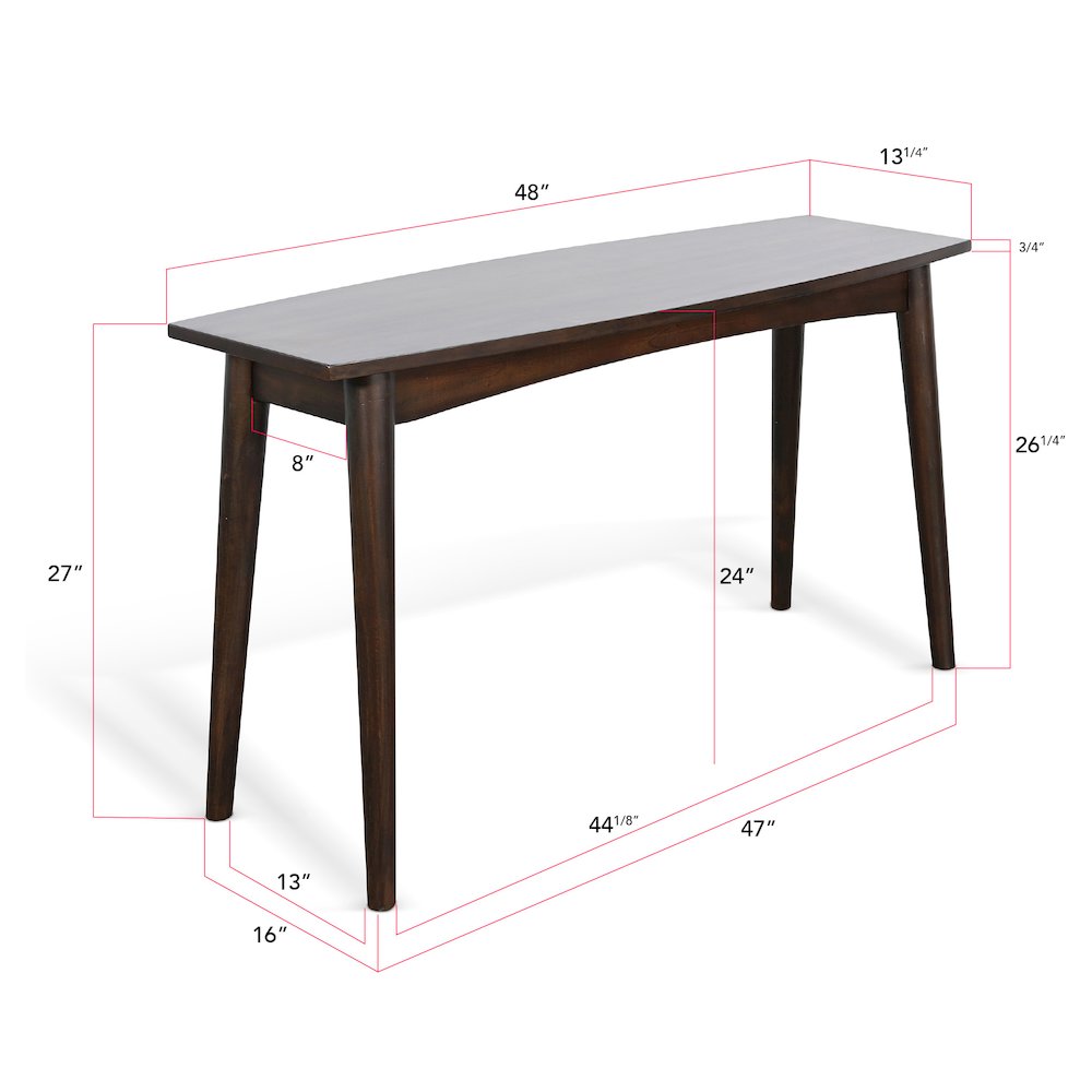 Sofa Table, Coffee Bean. Picture 3