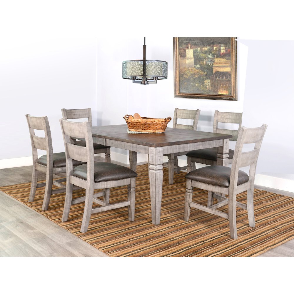 Extension Dining Set with Butterfly Leaf. Picture 2