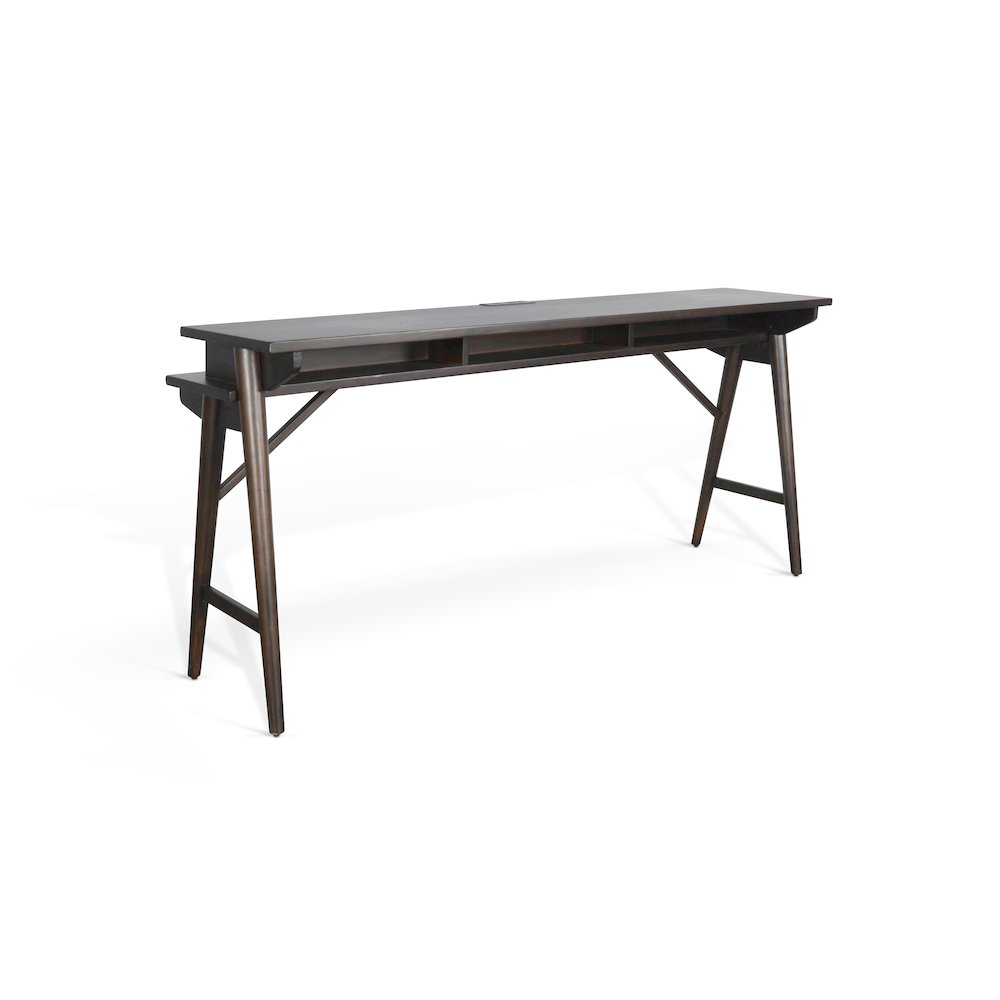 Console Table with USB Power Pack. Picture 1