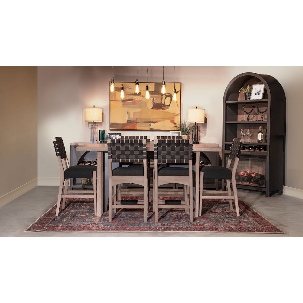 Modern Rectangular Arch Counter Table. Picture 2