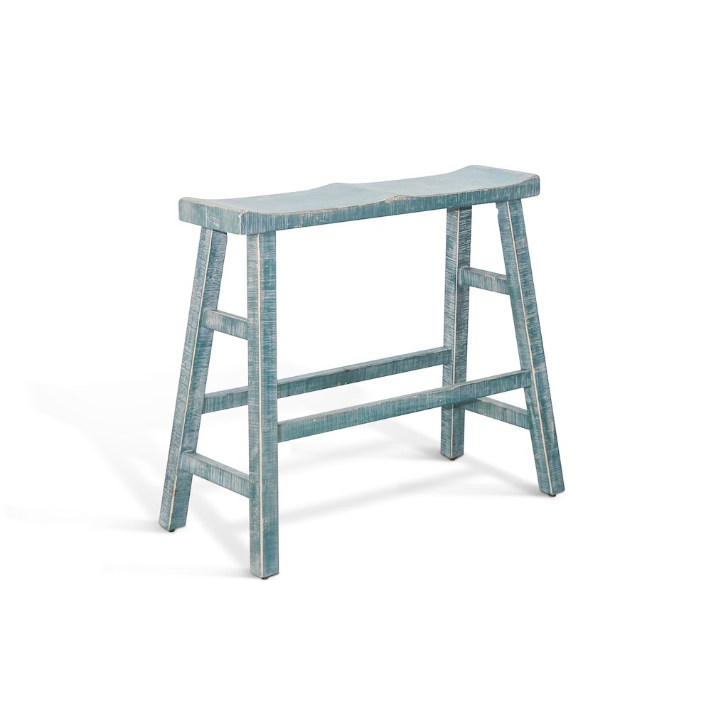 Sea Grass 30'H Bench, Wood Seat. Picture 1