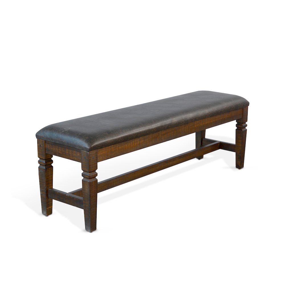Homestead Bench, Cushion Seat. Picture 1