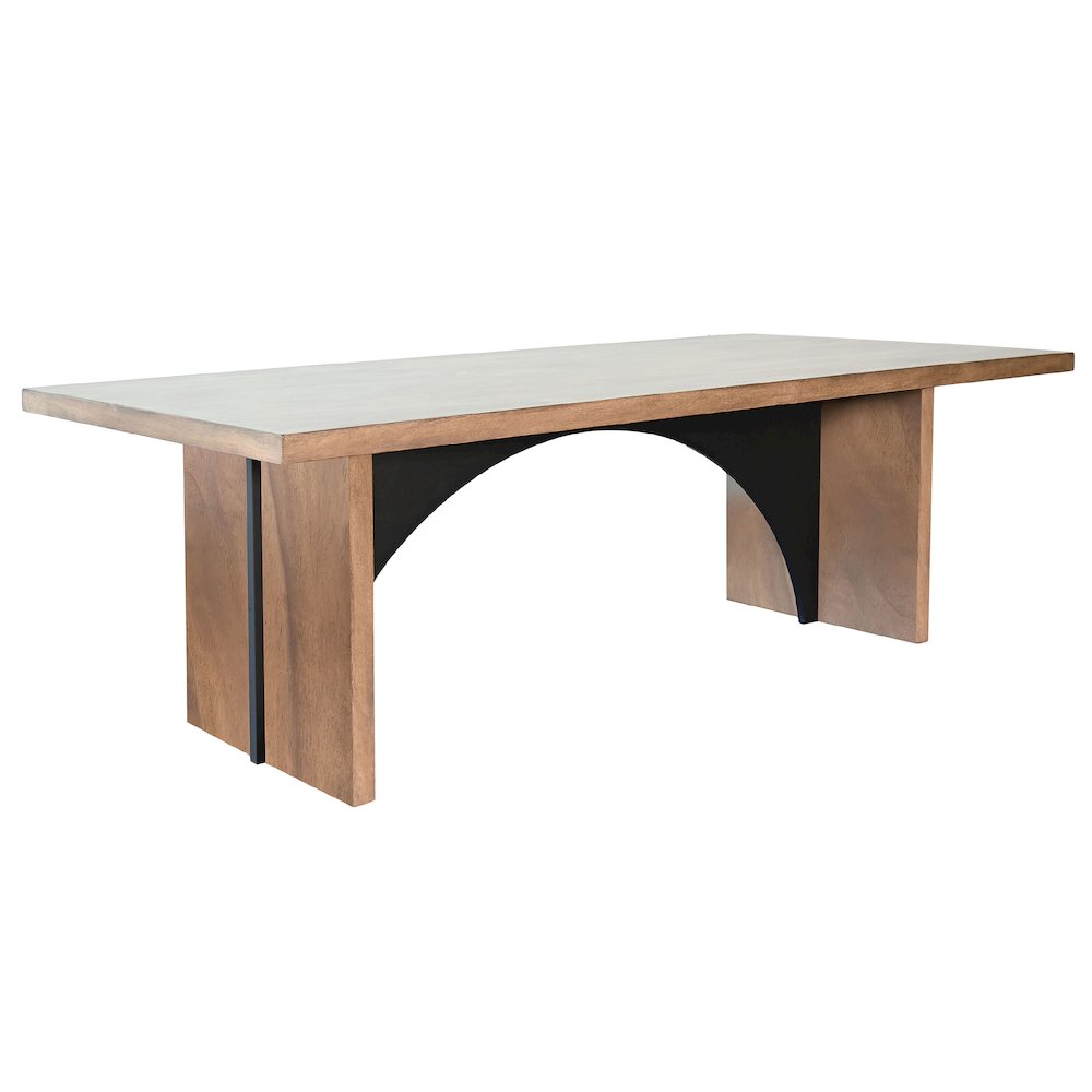 Modern Rectangular Arch Dining Table. Picture 1