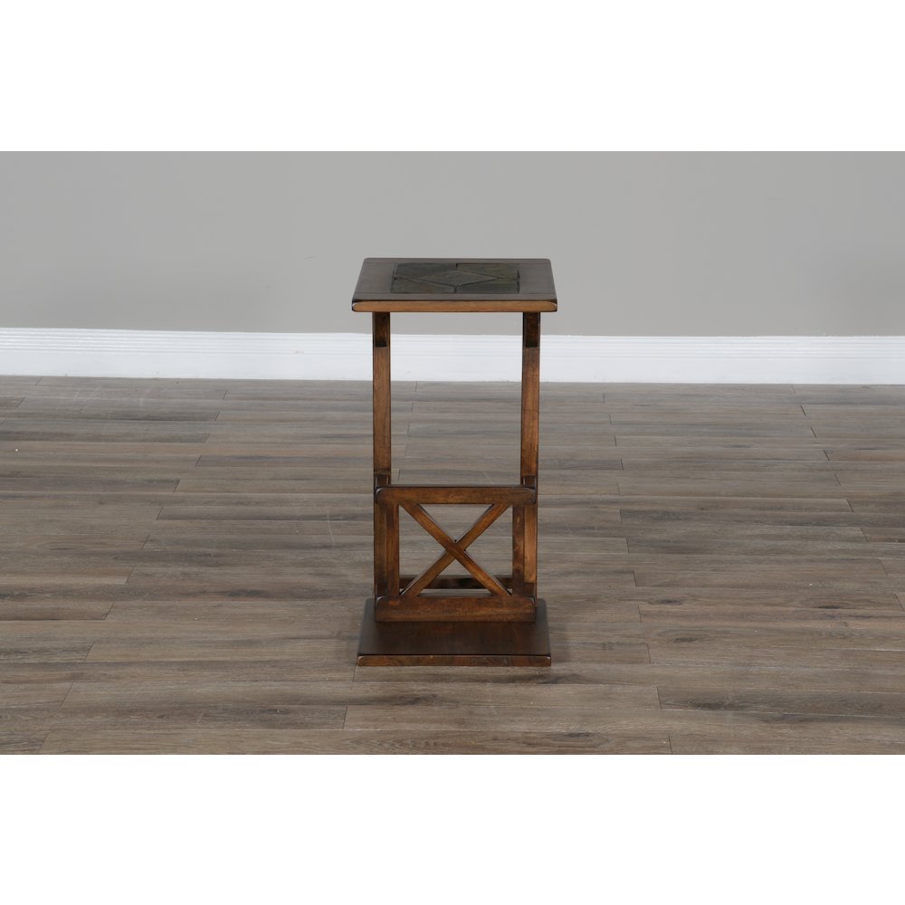 Savannah 12.5" Traditional Wood Table. Picture 2