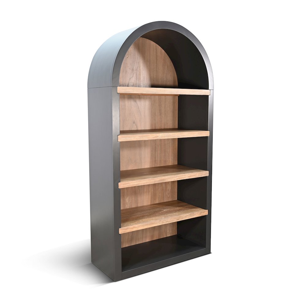 Logan Arched Bookcase. Picture 1