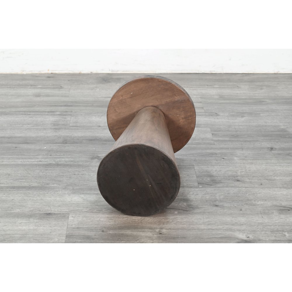 Felicity Modern Solid Wood Pedestal Side Table. Picture 5