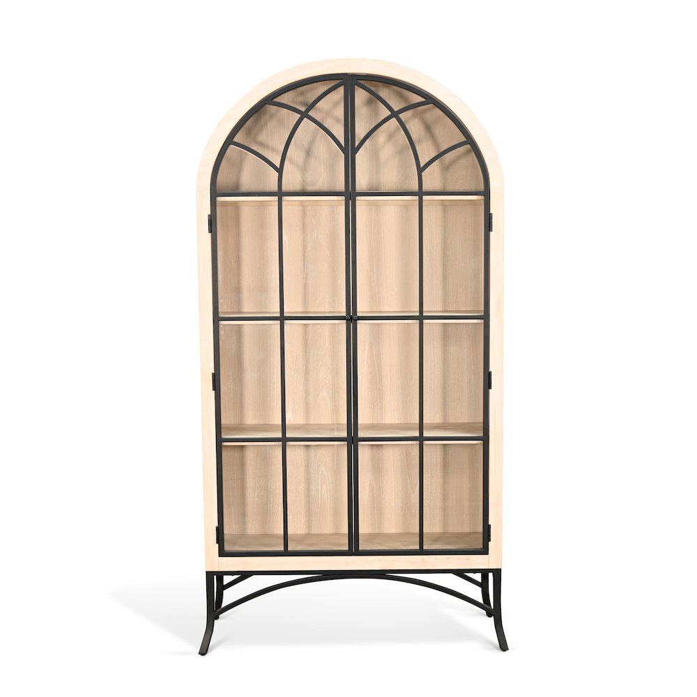 Ella Glass Display Cabinet. Picture 1