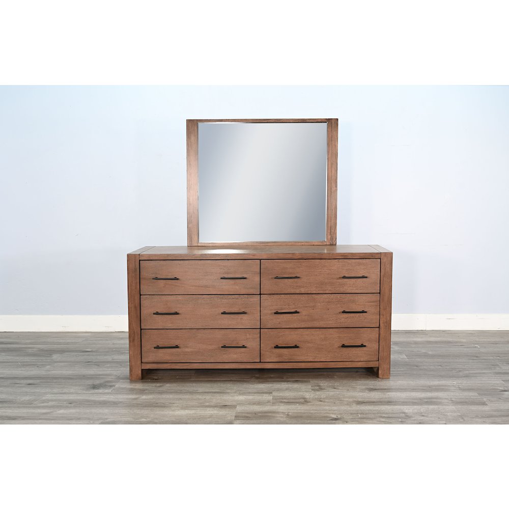 6-Drawer Dresser with Mirror. Picture 2