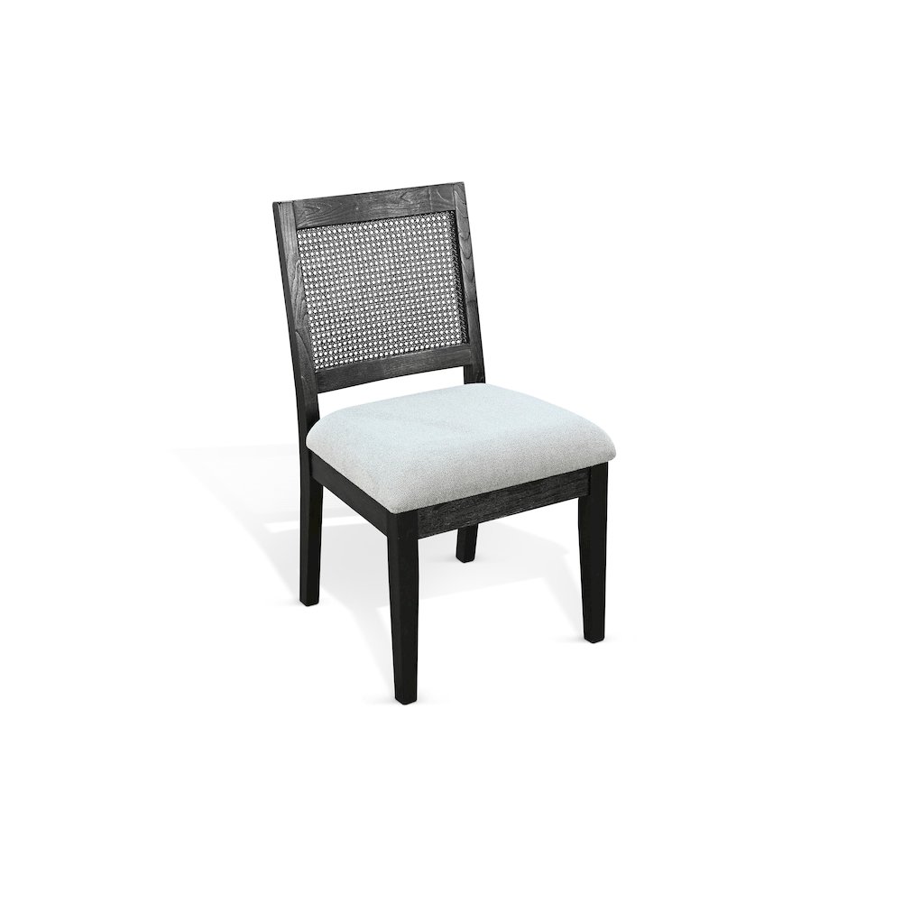Cane Back Cushion Seat Chair (Set of 2). Picture 1