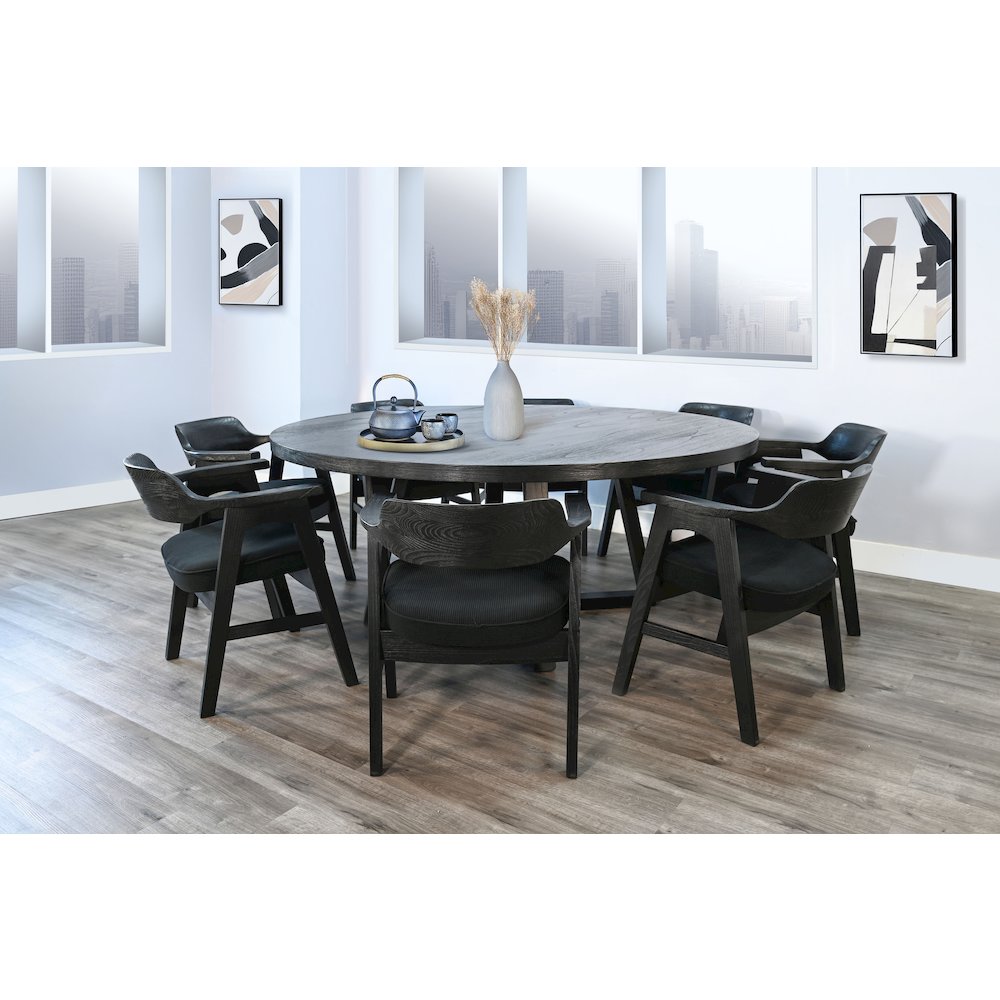 Mia Large Round Dining Set. Picture 2