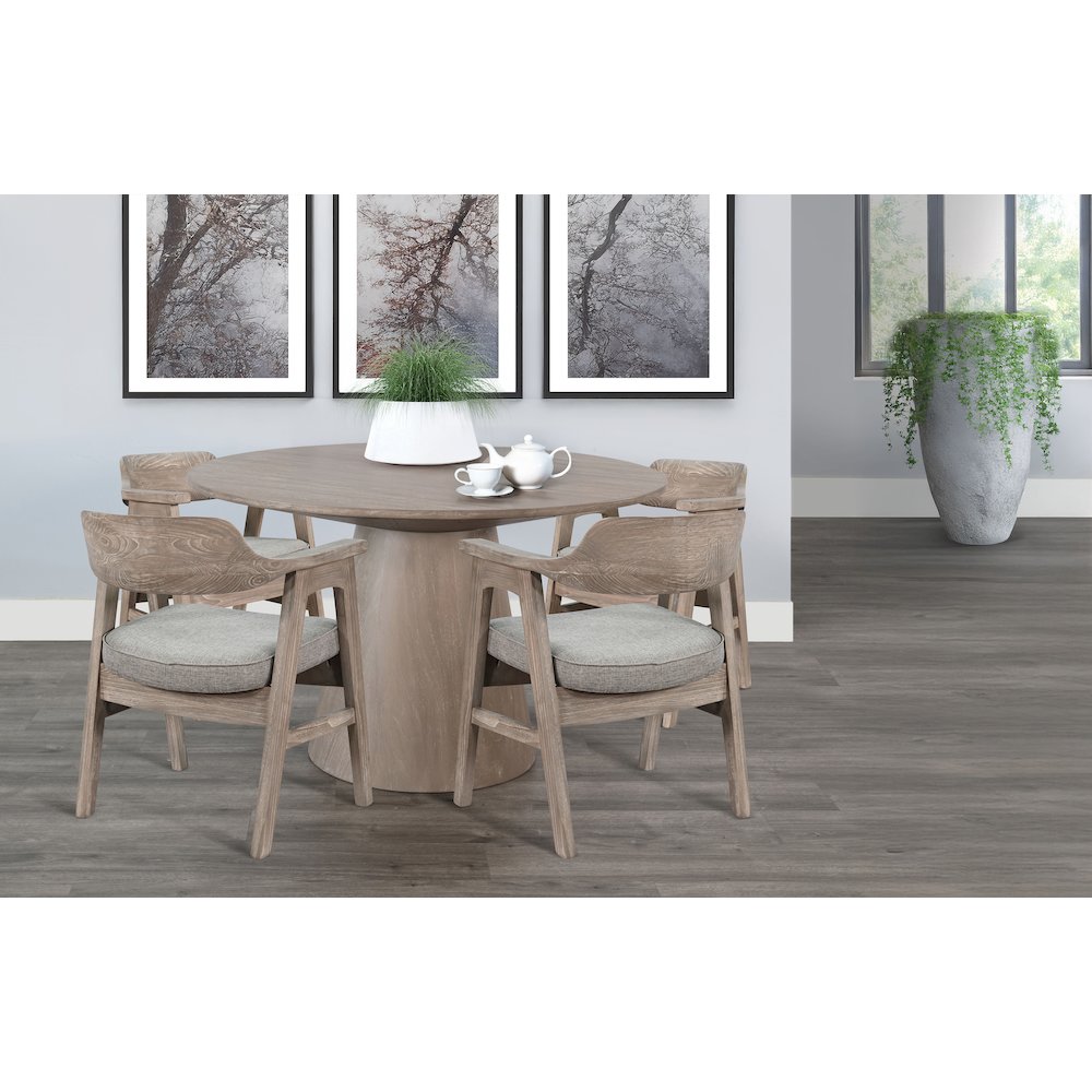 Wheat Round Dining Set. Picture 2