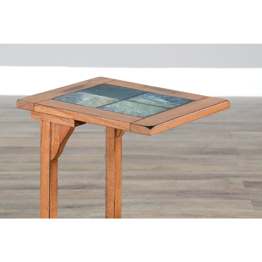 Savannah 12.5" Traditional Wood Table. Picture 5