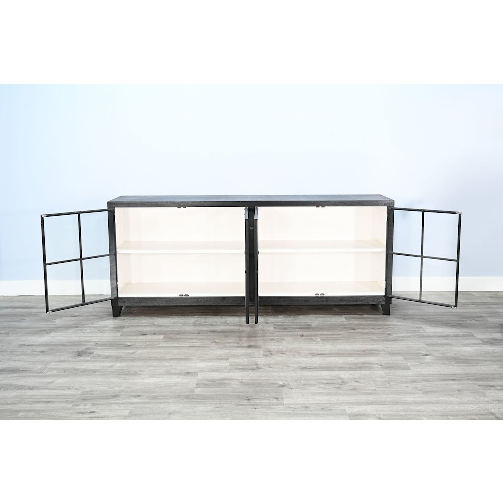 Ryan Industrial Long Accent Cabinet. Picture 4